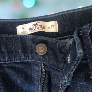 Hollister high waist jeans shorts size 5, waist 27